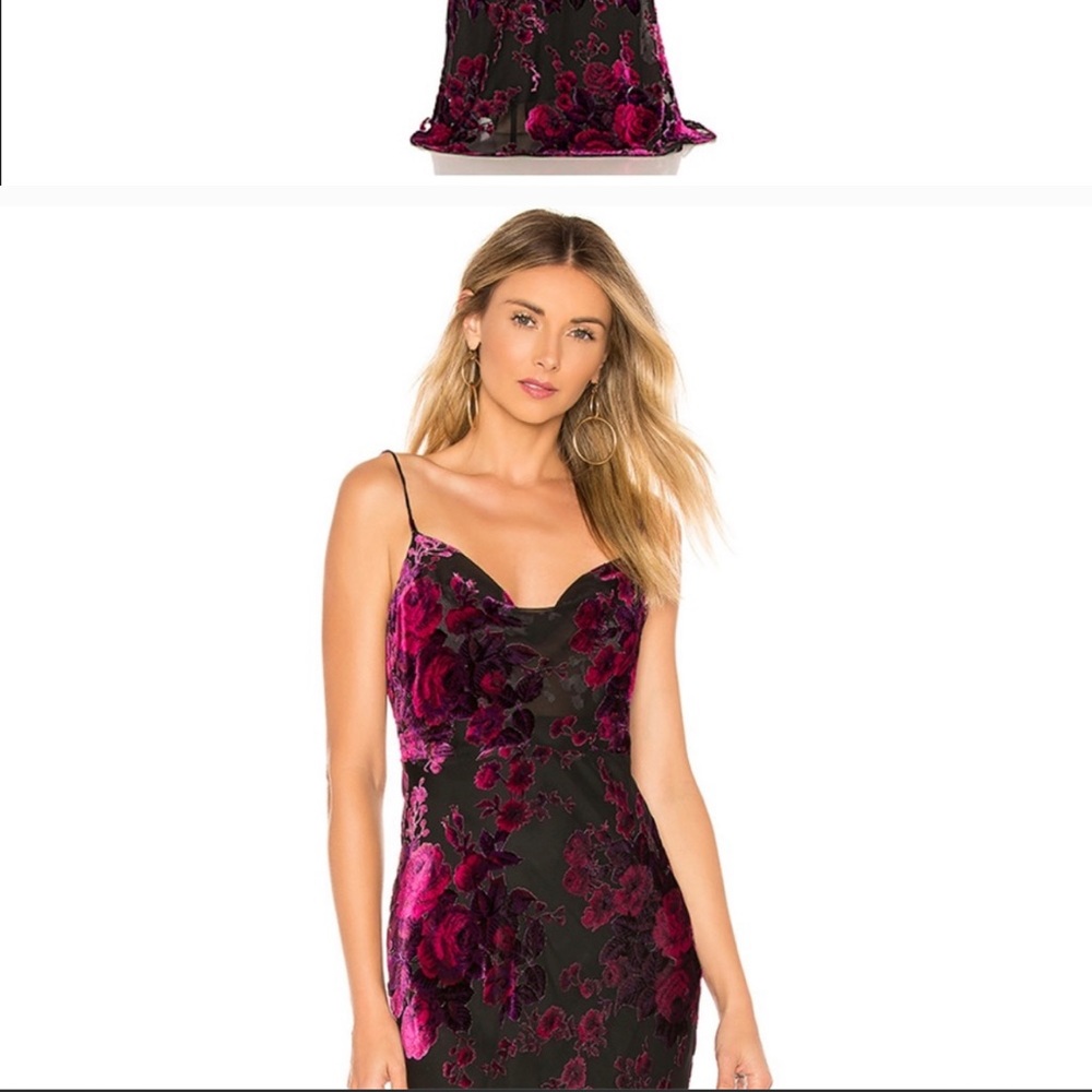 Likely Midori velvet dress